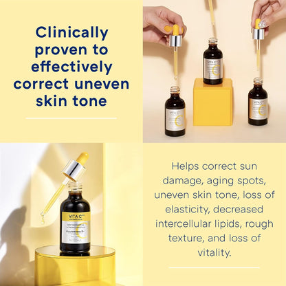 MISSHA Vita C Plus Ampoule Vitamin C Serum Korean Skin Care 1.01 oz